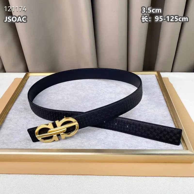 Ferragamo belt 35mmX95-125cm 8L11